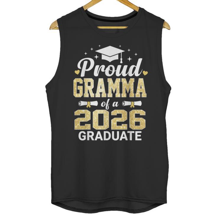 Proud Gramma Of A 2026 Graduate Class Of Graduation Unisex Tank Top