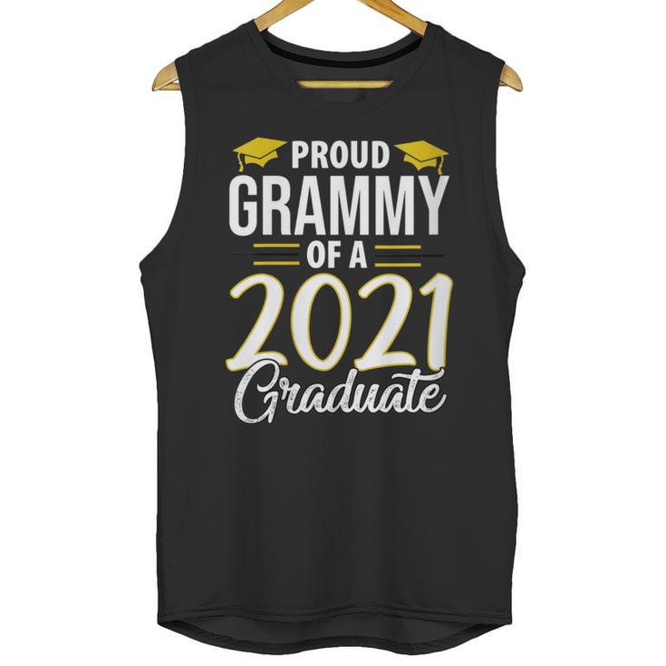 Proud Grammy Of A 2021 Graduate Graduation Clothes MBA PhD Unisex Tank Top