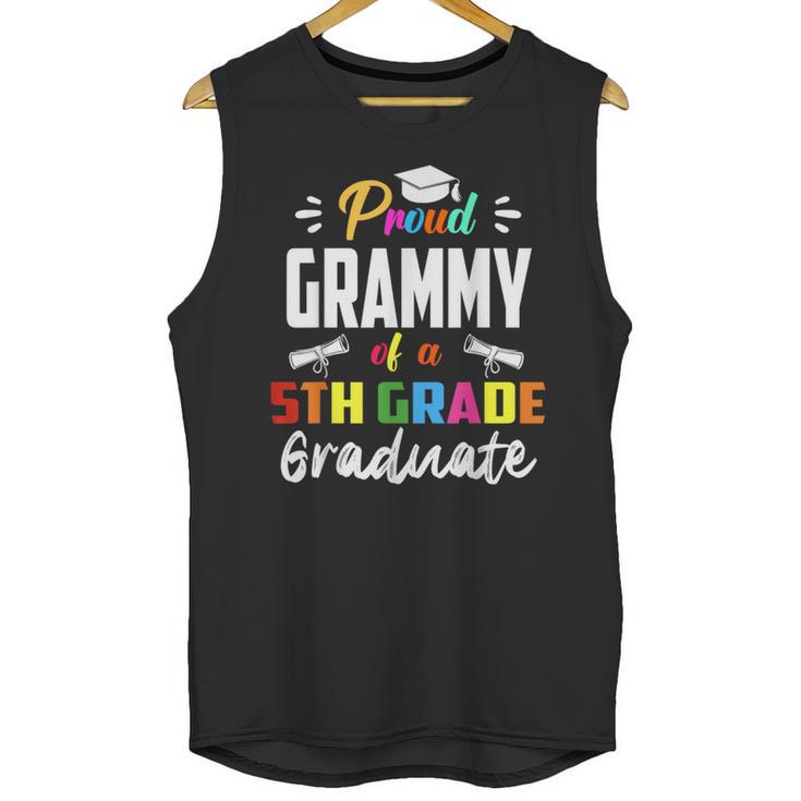 Proud GRAMMY Of A 5th Grade Graduate Graduation 2024 Senior Unisex Tank Top