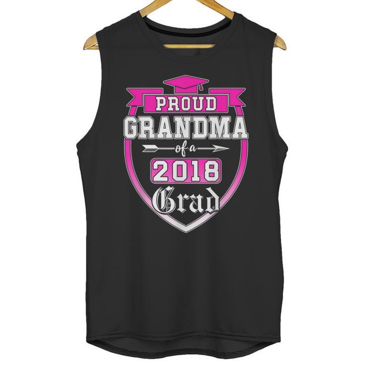 Proud Grandma Of a 2018 Grad Graduation Family Unisex Tank Top
