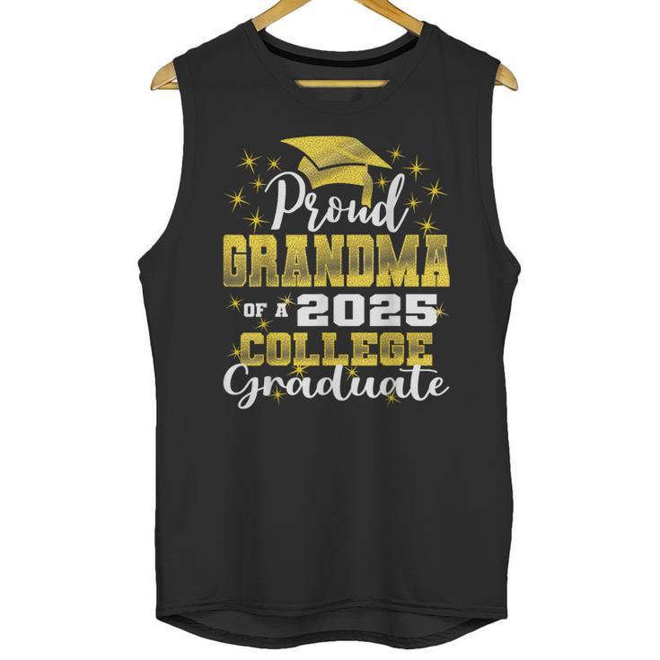 Proud Grandma Of 2025 College Graduate Family 24 Graduation Unisex Tank Top