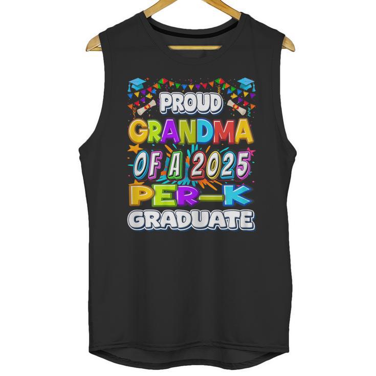 Proud GRANDMA Of a 2025 PRE-K Graduate -Graduation Unisex Tank Top