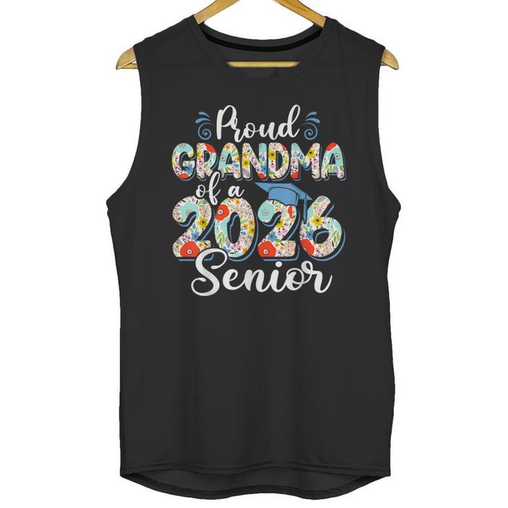 Proud Grandma Of a 2026 Graduate For Family Graduation Unisex Tank Top