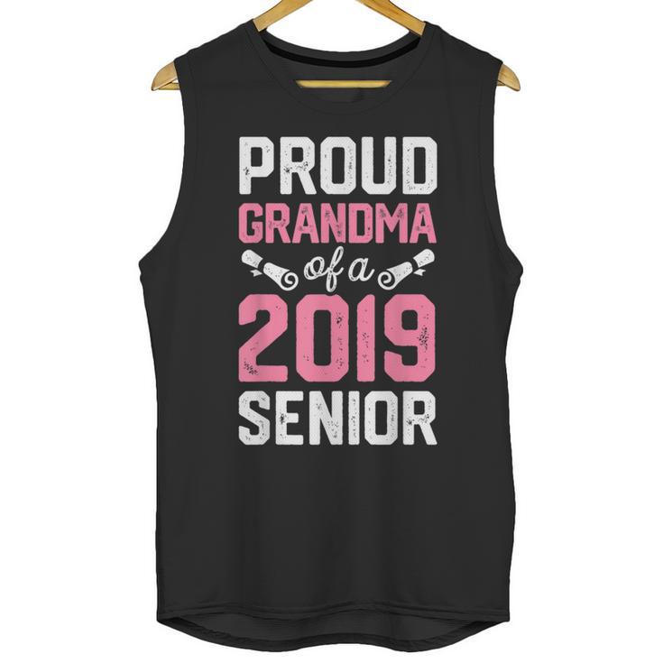 Proud Grandma Of A Class 2019 Senior T Shirt Graduation Unisex Tank Top