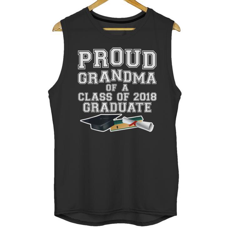 Proud Grandma Graduation Class Of 2018 Graduate Unisex Tank Top