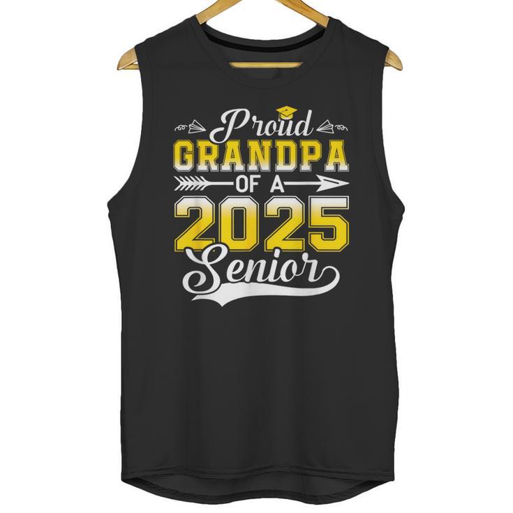 Proud Grandpa Of a 2025 Senior Graduate Graduation Unisex Tank Top