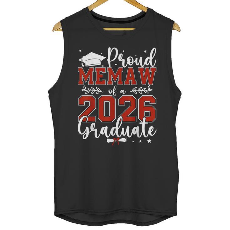 Proud Memaw Of a Class Of 2026 Graduate For Graduation Unisex Tank Top