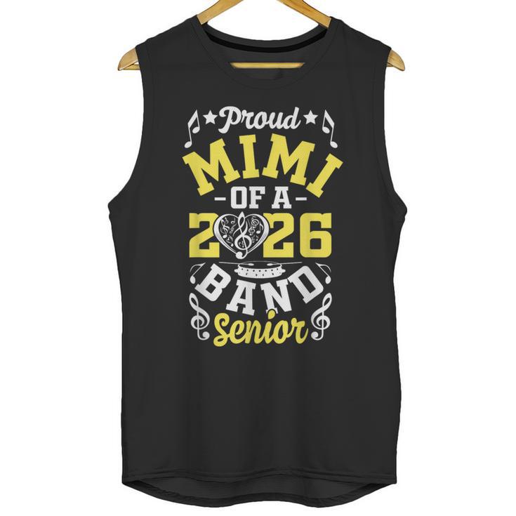 Proud Mimi Of a Band Senior 2026 Graduation Unisex Tank Top