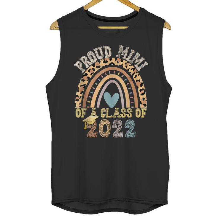Proud Mimi Of a Class Of 2022 Graduate Graduation Rainbow Unisex Tank Top
