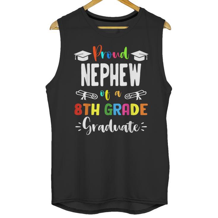 Proud NEPHEW Of A 8th Grade Graduate Graduation 2024 Class Unisex Tank Top