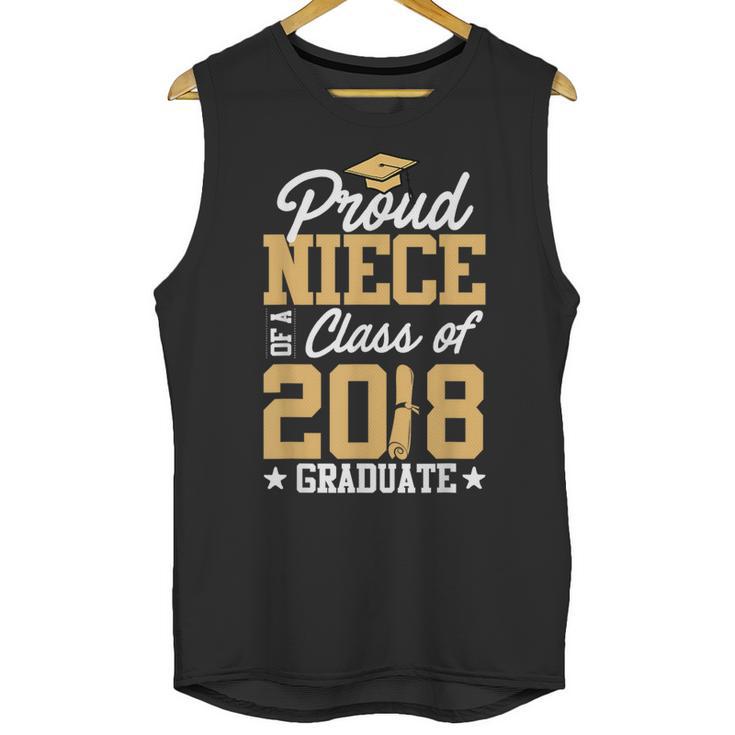 Proud Niece Graduation Shirts For Family 2018 Unisex Tank Top