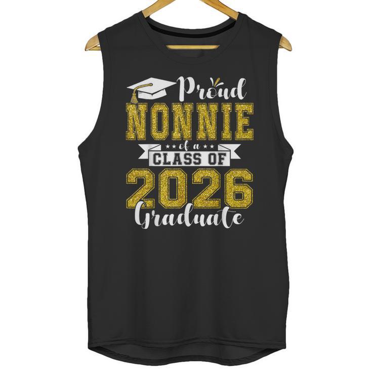 Proud Nonnie Of a Class Of 2026 Graduate Graduation 2026 Unisex Tank Top