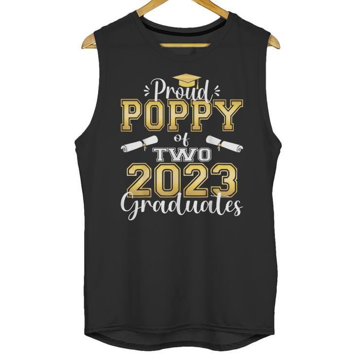 Proud Poppy Of Two 2023 Graduate Class 2023 Graduation Unisex Tank Top