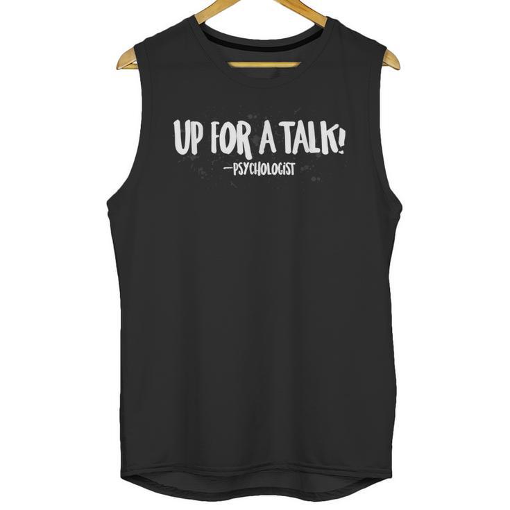 Proud Psychologist Saying Psychology Graduation Unisex Tank Top
