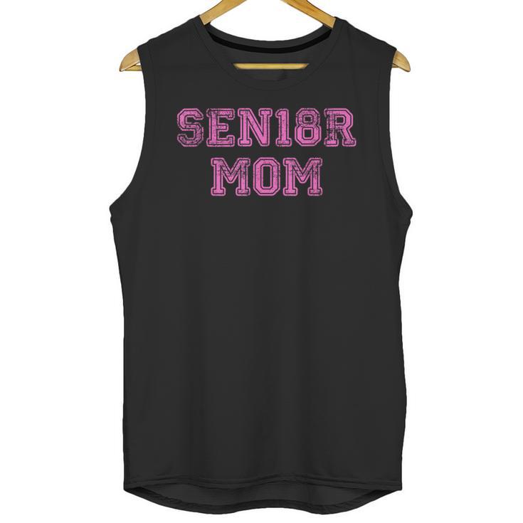 Proud Senior Mom 2018 High School Graduation Shirt Mom Tee Unisex Tank Top