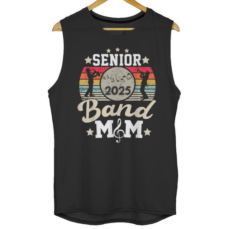 Proud Senior Mom Marching Band Mom Class Of 2025 Graduation Unisex Tank Top