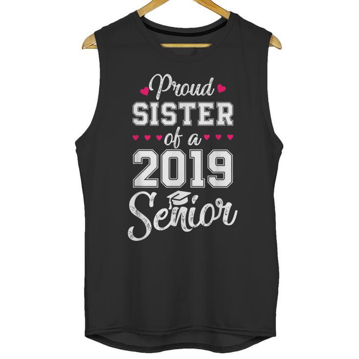 Proud Sister Of a 2019 Senior Graduation T Shirt Unisex Tank Top