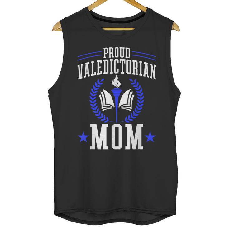 Proud Valedictorian Mom Graduation Grad Mom Class Of 2025 Unisex Tank Top
