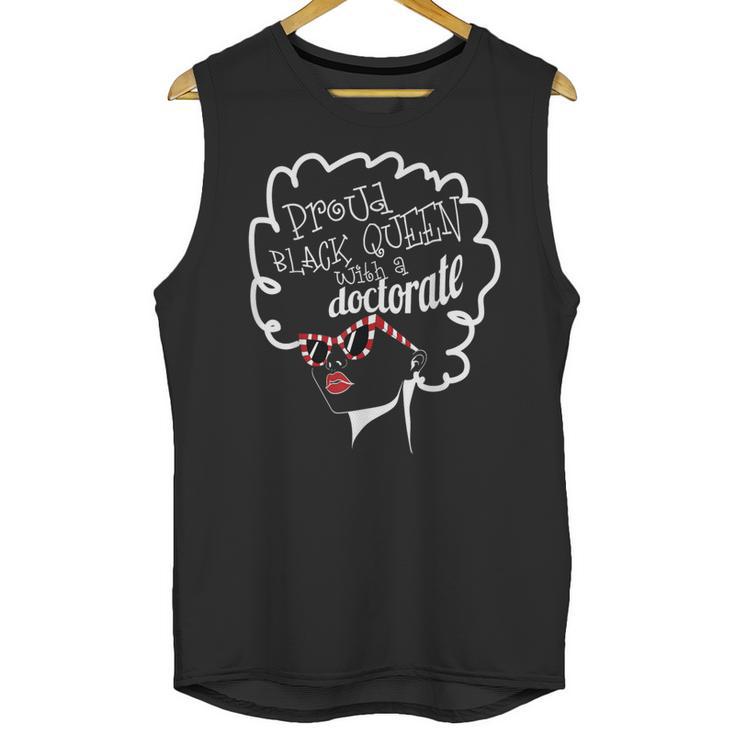 Queen PhD Doctorate Degree Graduation PsyD EdD Unisex Tank Top