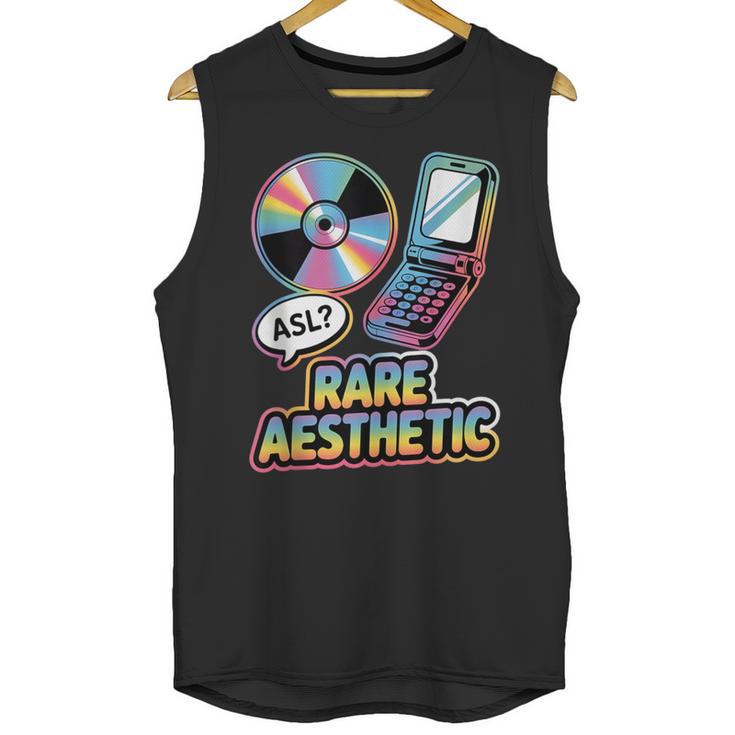 Rare Aesthetic Retro Nostalgia Y2K Vibes Unisex Tank Top