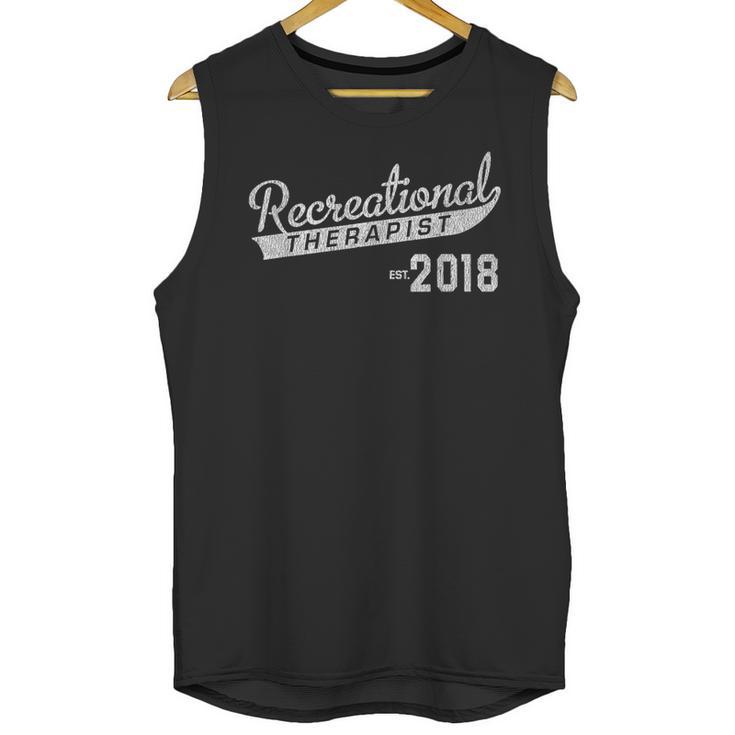 Recreational Therapy Shirt Graduation Unisex Tank Top