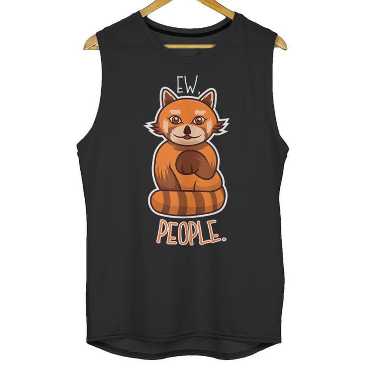 Red Panda Introvert For Red Pandas Fan Unisex Tank Top