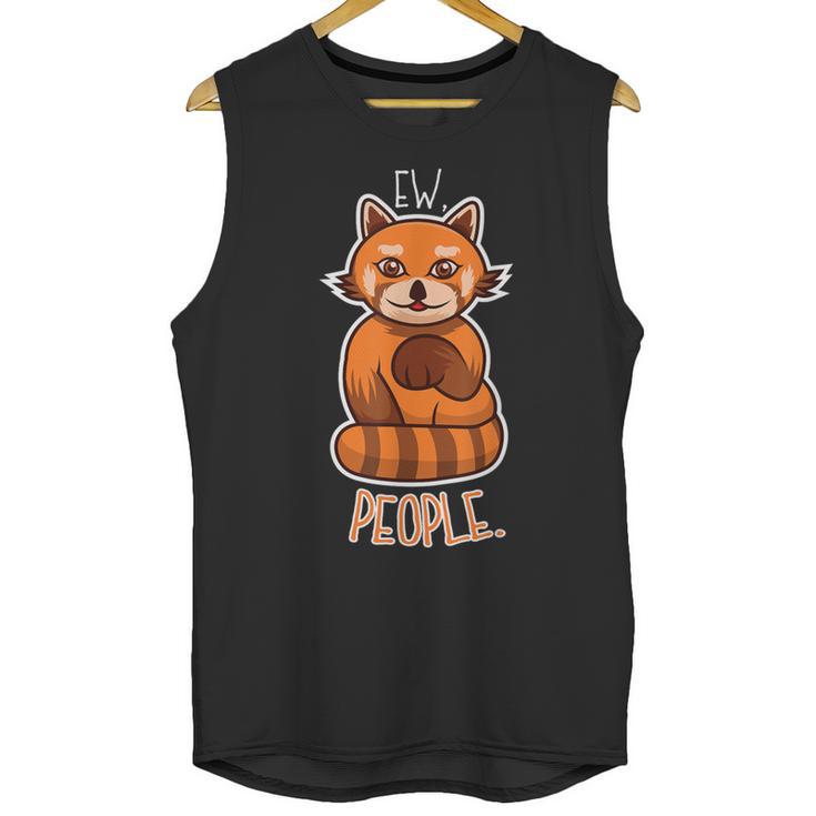 Red Panda Introvert For Red Pandas Fan Unisex Tank Top