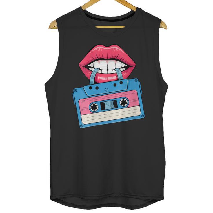 Retro 80s And 90s Cassette Perfect For Nostalgia Unisex Tank Top