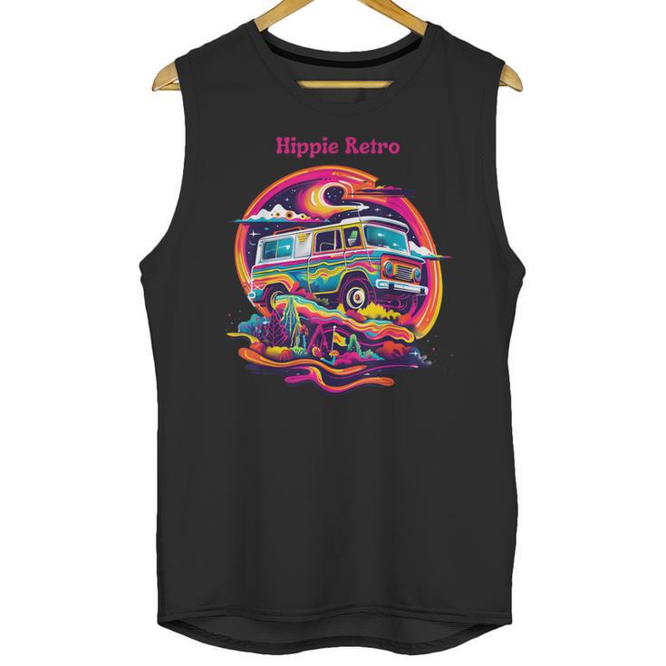 Retro Graphic Print With a Touch Of Nostalgia Unisex Tank Top