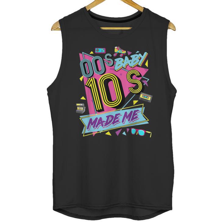 Retro Vintage 00's Baby 10's Made Me Nostalgia Classic Unisex Tank Top
