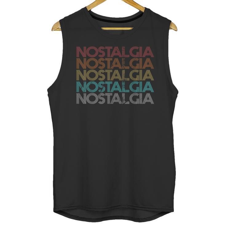 Retro Vintage Nostalgia Unisex Tank Top