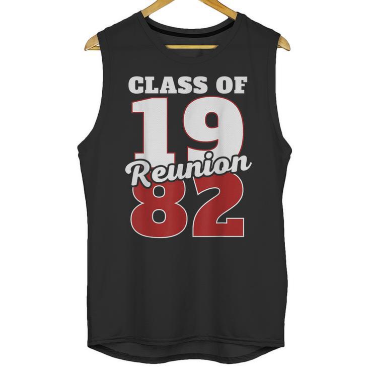 Reunion 1982 Class Of 1982 Reunion 82 Graduation 1982 Unisex Tank Top