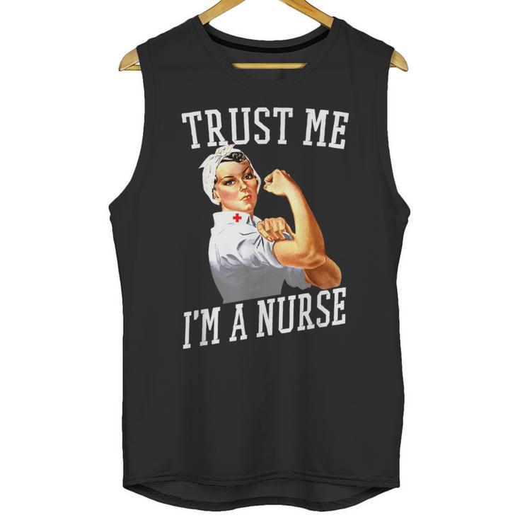 Rosie Riveter Nurse Shirt Nurse Graduation Shirt Unisex Tank Top