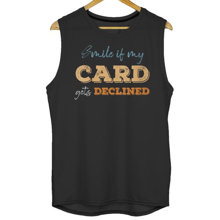 Sarcastic Shopper Introvert Shopaholic Shopping Humor Unisex Tank Top