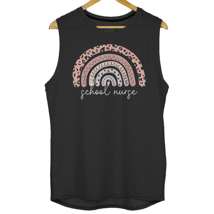 School Nurse Appreciation Rainbow Graduation Medical Nursing Unisex Tank Top
