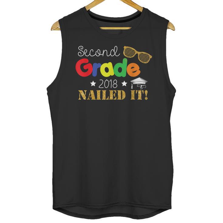 Second 2nd Grade 2018 Nailed It Graduation Shirt Unisex Tank Top
