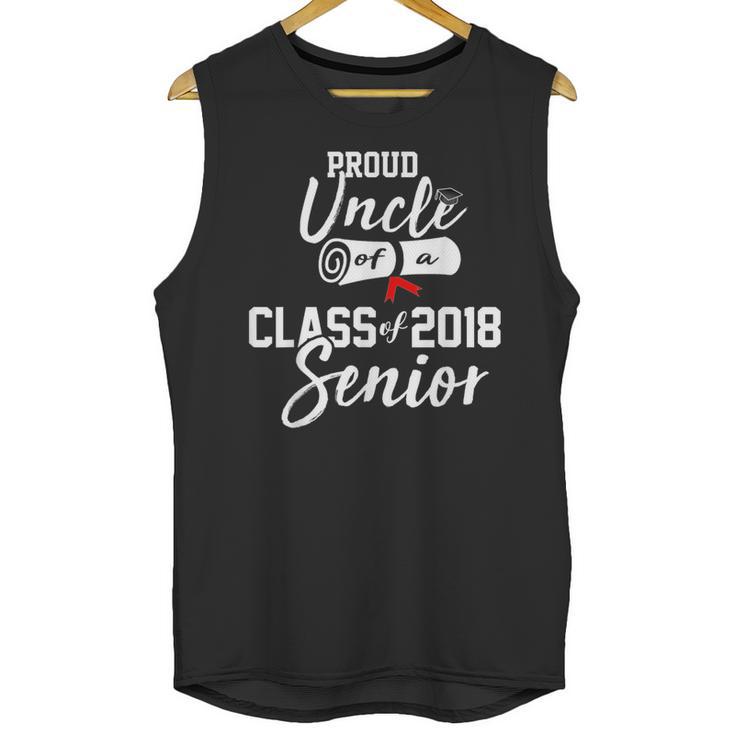 Senior 2018 Graduate Shirt Graduation College Retro Style Unisex Tank Top