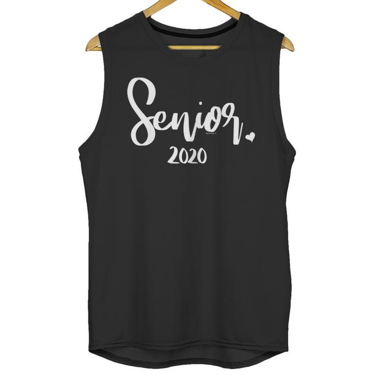 Senior 2020 Class Of 2020 Graduation Women Her Girl Unisex Tank Top