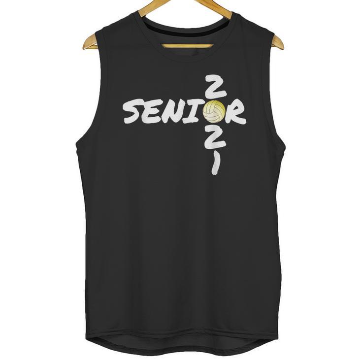 Senior 2021 Volleyball Graduation Shirt Unisex Tank Top