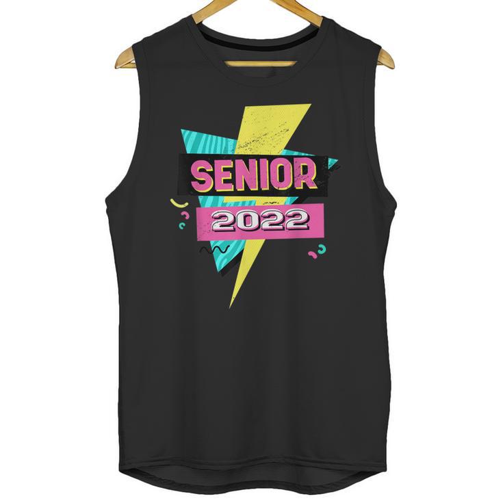 Senior 2022 Graduation Class Of 2022 Retro 90's Graduation Unisex Tank Top