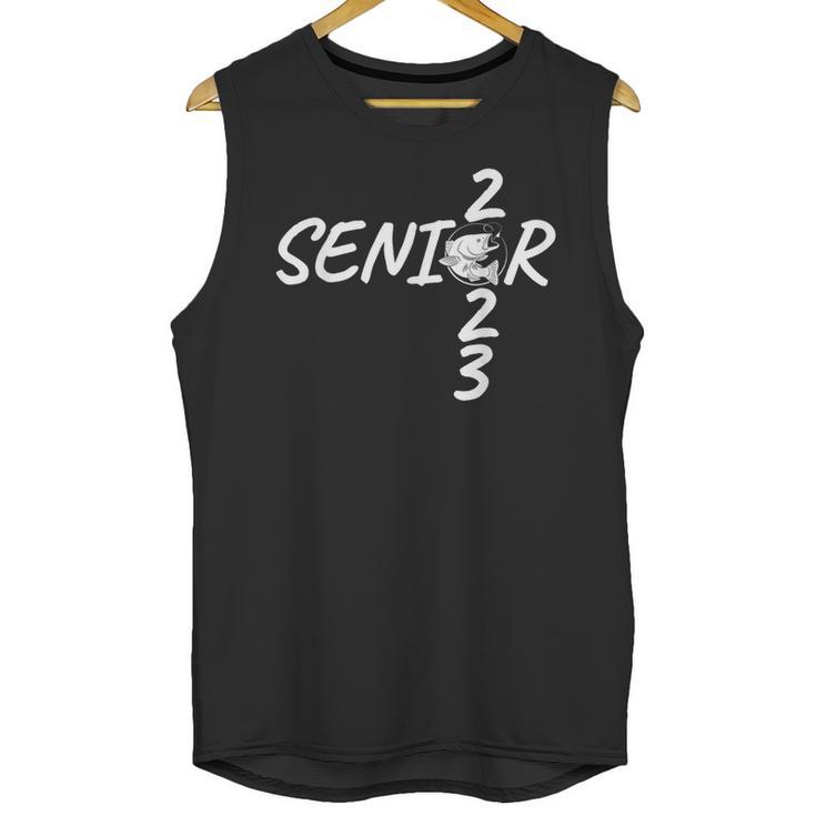 Senior 2023 Fishing Graduation Unisex Tank Top