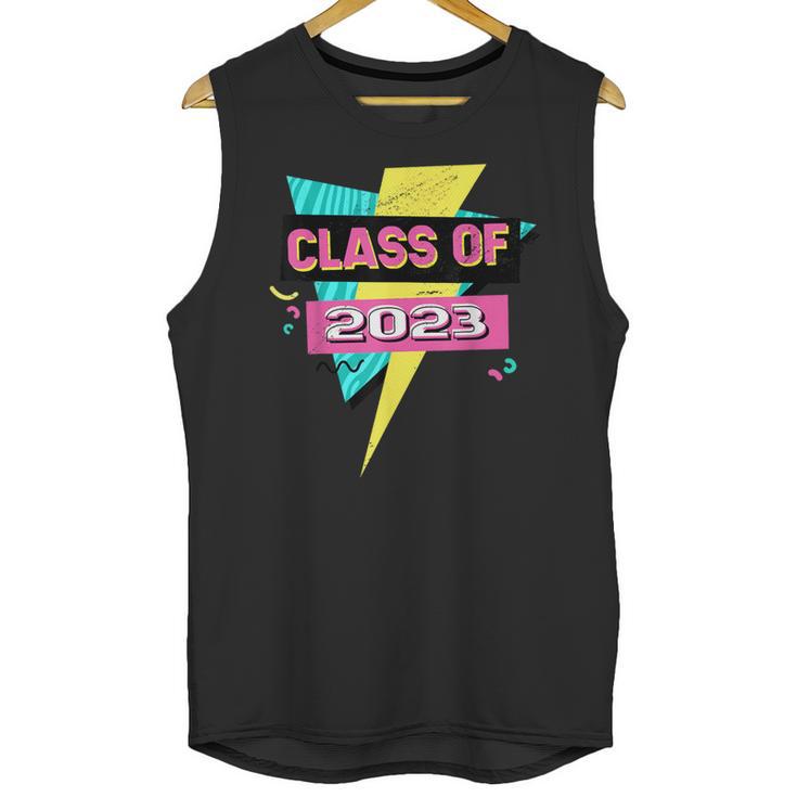 Senior 2023 Graduation Class Of 2023 Retro 90's Graduation Unisex Tank Top