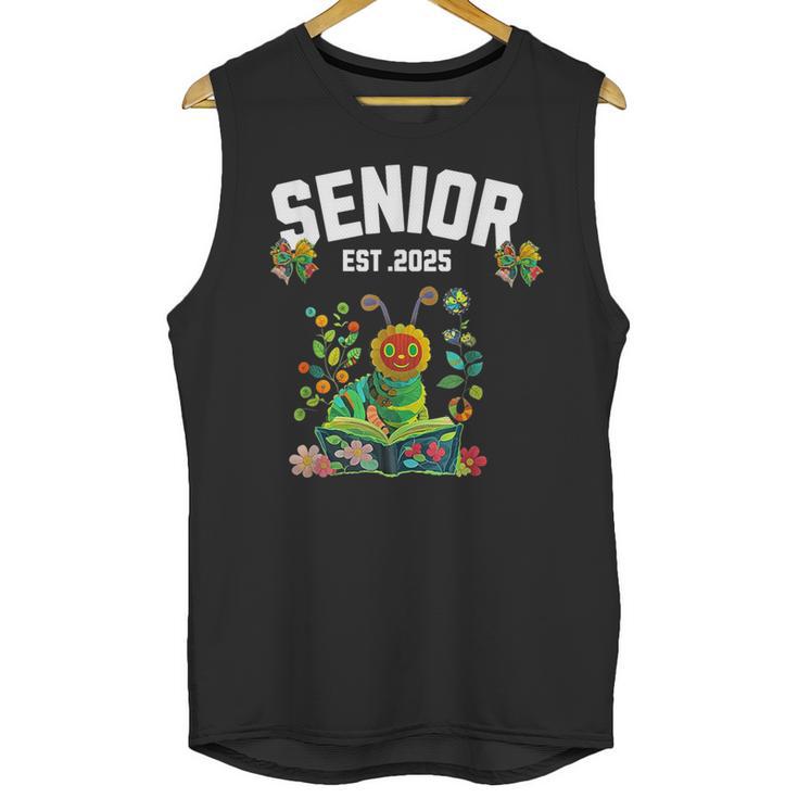 Senior 2025 Graduation Caterpillar For Kids Cute Coquette Unisex Tank Top