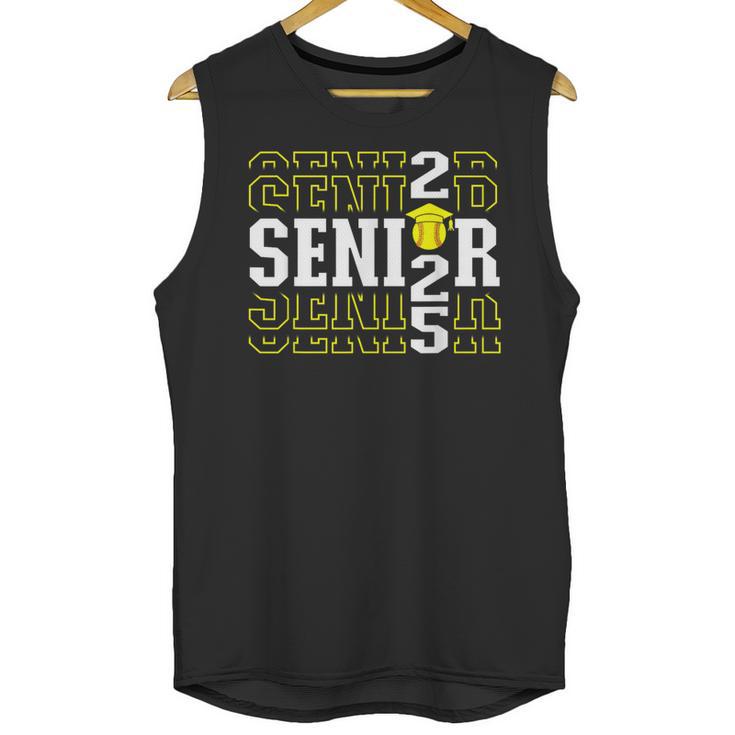 Senior 2025 Softball Class Of 2025 Graduation Unisex Tank Top