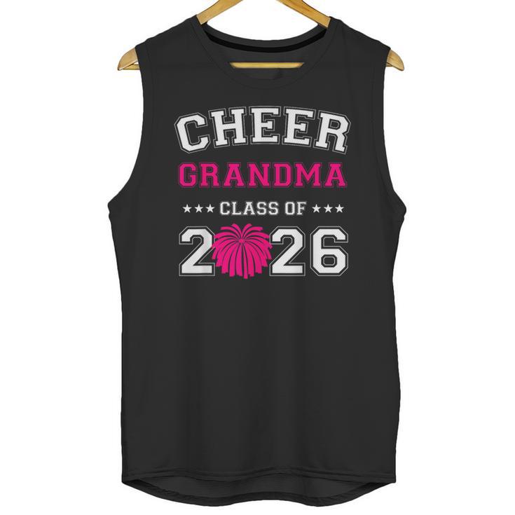 Senior Cheerleader Grandma Cheer Class Of 2026 Graduation Unisex Tank Top