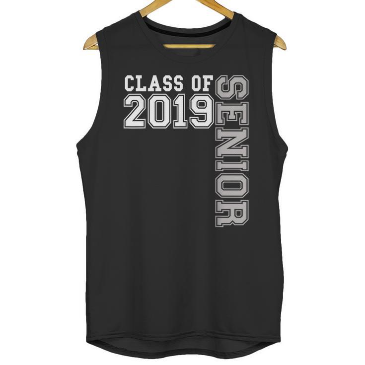 Senior Class Of 2019 19 Shirt High School Graduation Unisex Tank Top
