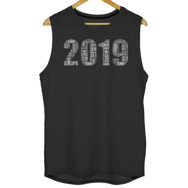 Senior Class 2019 Vintage Graduation  Men Women Unisex Tank Top