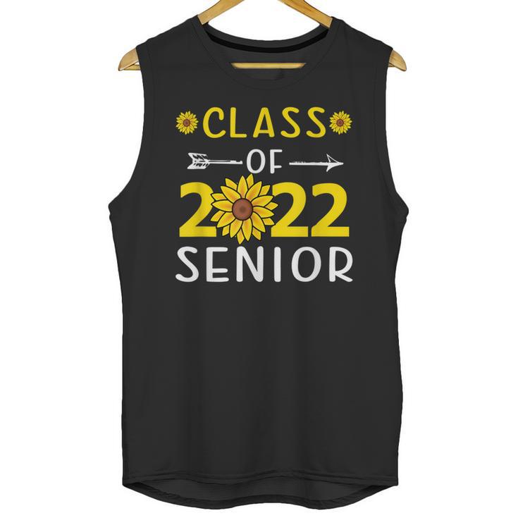 Senior Class Of 2022 Sunflower Graduation Seniors 22 Unisex Tank Top