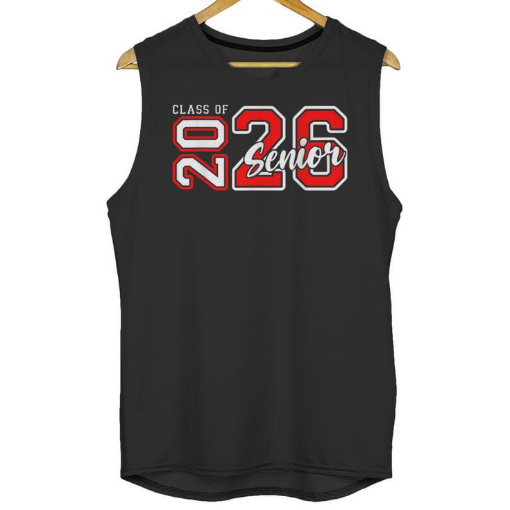 Senior Class Of 2026 Graduation Back To School Senior 26 Unisex Tank Top