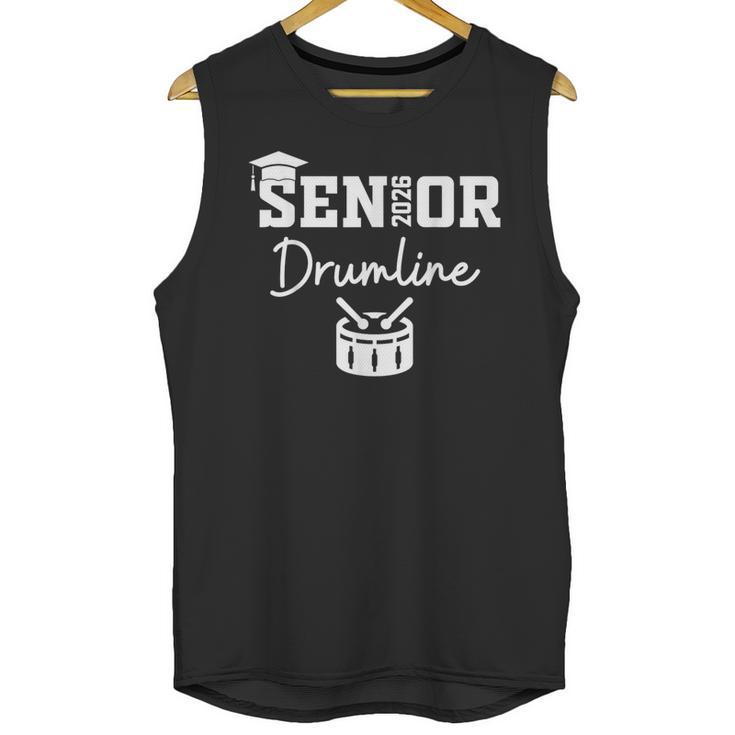 Senior Drumline Class Of 2026 Marching Band Graduation Unisex Tank Top